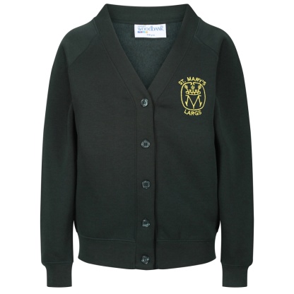 St Mary's Largs Sweatshirt Cardigan, St Marys Largs