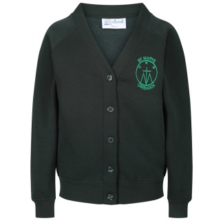 St Mary's Sweatshirt Cardigan, St Marys Primary