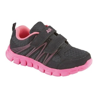 Double Velcro Trainer (RCST832AM), Girls (Infants 6 to 2)