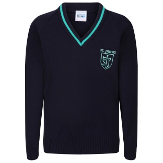 St Joseph's Primary Stripe V-Neck, St Joseph's Primary