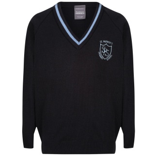 St Patrick's Primary Stripe V-Neck, St Patrick's Primary