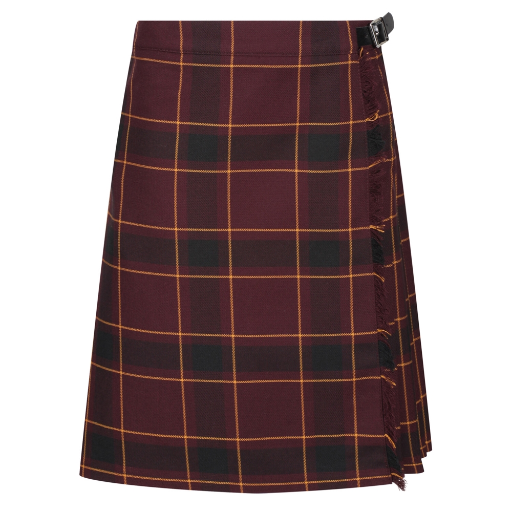 Kilt Maroon-Gold - Smiths of Greenock