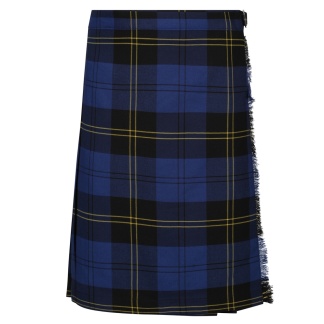 Kilt Navy-Gold, Skirts, Gourock Primary, Kilmacolm Primary