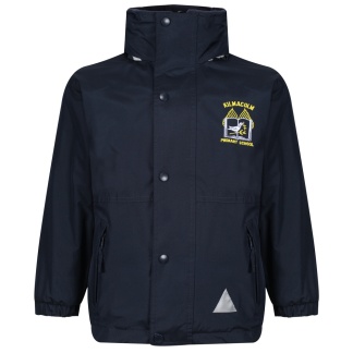 Kilmacolm Primary fleece lined Rain Jacket, Kilmacolm Primary