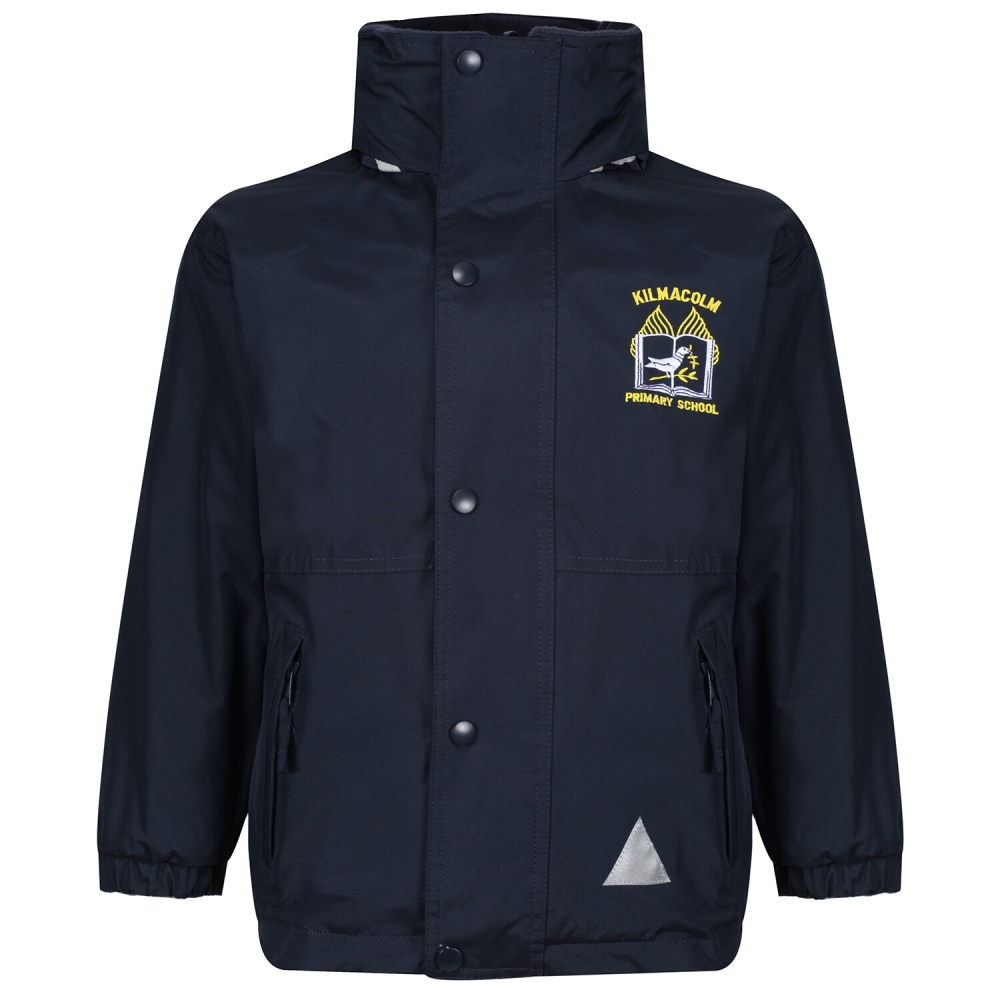 Kilmacolm Primary fleece lined Rain Jacket - Smiths of Greenock