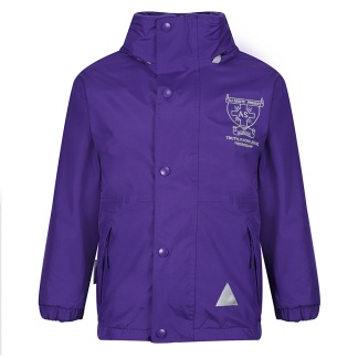 All Saints Primary Heavy Rain Jacket Fleece Lined, All Saints Primary