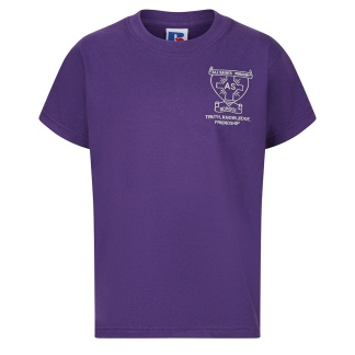 All Saints Primary PE T-Shirt, All Saints Primary