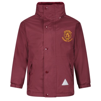 Ardgowan Primary Heavy Rain Jacket (Fleece lined), Ardgowan Primary