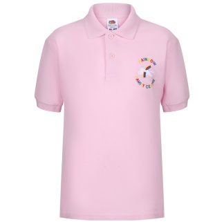 Rainbow Nursery Polo (Choice of 5 colours), Rainbow Family Centre