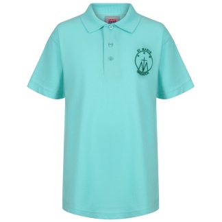 St Mary's Mint Polo Shirt, St Marys Primary