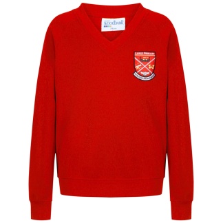 Largs Primary Sweatshirt V-Neck, Largs Primary