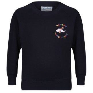 Rainbow Nursery Sweatshirt (Choice of 5 Colours), Rainbow Family Centre