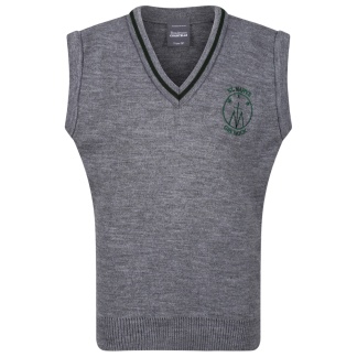 St Mary's Primary Tank Top with Stripe, St Marys Primary