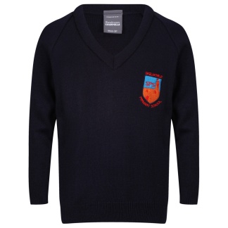 Skelmorlie Primary Knitted V-Neck, Skelmorlie Primary