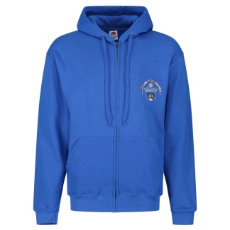 Morton Zipped Hoody (Royal), Training Kit, Leisure Wear