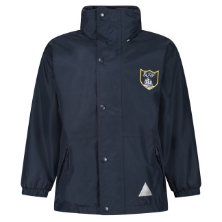 Gourock Primary fleece lined Rain Jacket, Gourock Primary