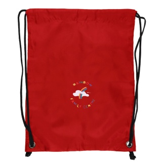 Rainbow Nursery Gym Bag (Choice of Colours), Rainbow Family Centre