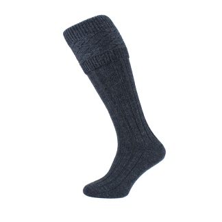 Kilt Sock (In Dark Charcoal), Socks & Shoes