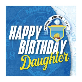 Morton 'Happy Birthday Daughter' Card, Souvenirs, Greetings Cards