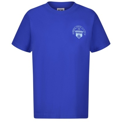 Morton Crest T-shirt (Royal), Training Kit, Leisure Wear