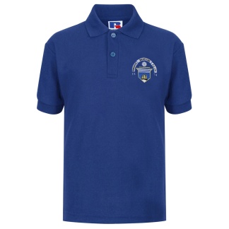 Morton Crest Polo (In Royal), Leisure Wear