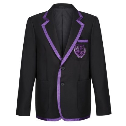 Clydeview Academy Polyester Blazer with Braid, Clydeview Academy