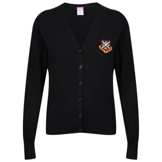 Dunoon Grammar Girls Knitted Cardigan, Dunoon Grammar