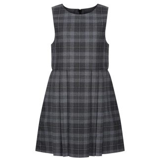 Pinafore Tartan Grey, Pinafores, Lady Alice Primary