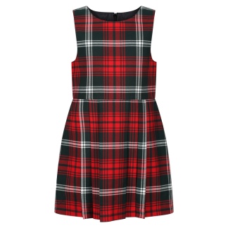 Pinafore Tartan Red Black, Pinafores, Moorfoot Primary