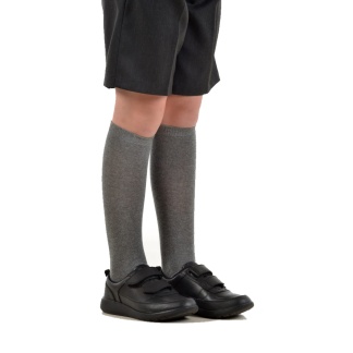 Girls Knee High Socks (2 Pair Pack) (Grey), Socks + Tights, Aileymill Primary, All Saints Primary, Ardgowan Primary, Craigmarloch School, Cumbrae Primary, Dunoon Primary, Fairlie Primary, Gourock Primary, Inverkip Primary, Kilmacolm Primary, King's Oak Primary, Kirn Primary, Lady Alice Primary, Largs Primary, Moorfoot Primary, Newark Primary, Sandbank Primary, Skelmorlie Primary, St Andrew's Primary, St Francis Primary, St John's Primary, St Joseph's Primary, St Marys Primary, St Marys Largs, St Michael's Primary, St Patrick's Primary, St Muns Primary, St Ninian's Primary, Strone Primary, Wemyss Bay Primary, Whinhill Primary, Clydeview Academy, Craigmarloch School, Dunoon Grammar, Inverclyde Academy, Largs Academy, Notre Dame High, Port Glasgow High, St Columba's High, St Stephen's High, St Columba's School, Cedars School of Excellence