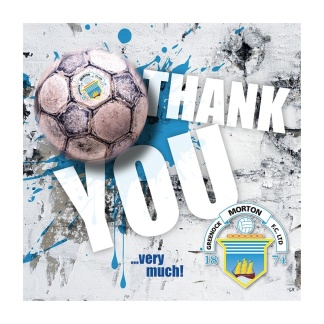 Morton 'Thank You' Card (RCS TY01), Souvenirs, Greetings Cards