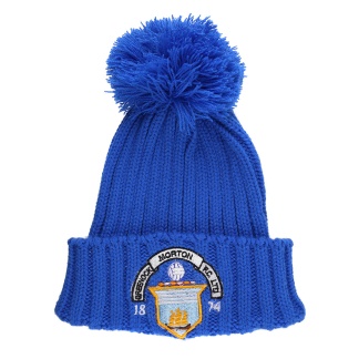 Morton Ribbed Bobble Hat (In Royal) (RCSR369X), Souvenirs