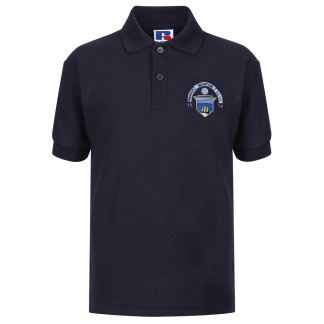 Morton Crest Polo (In Navy), Leisure Wear