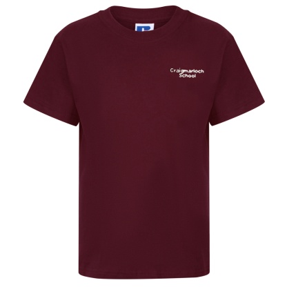 Craigmarloch Staff T-Shirt (Unisex) (RCS5000), Craigmarloch School