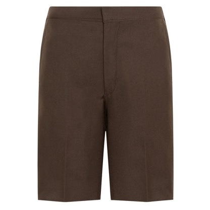 Bermuda School Short (In Brown), Trousers + Shorts, St Francis Primary