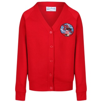 Strone Primary Sweatshirt Cardigan, Strone Primary