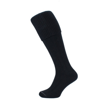 Kilt Sock (In Black), Socks & Shoes
