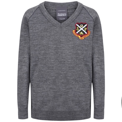 Dunoon Primary Knitted V-Neck, Dunoon Primary