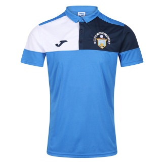 Morton Joma Crew V Polo (Royal/White/Navy), Greenock Morton FC, Training Kit, Leisure Wear