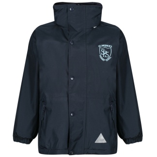 St Patrick's Staff Rain Jacket (Fleece lined), St Patrick's Primary