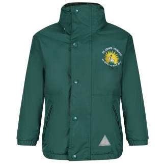 St John's Staff Rain Jacket (Fleece lined), St John's Primary