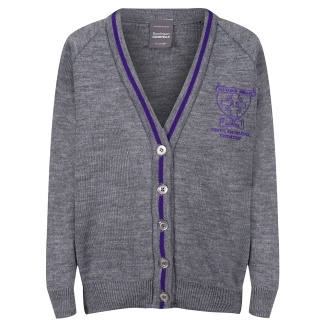 All Saints Primary Knitted Cardigan with stripe, All Saints Primary