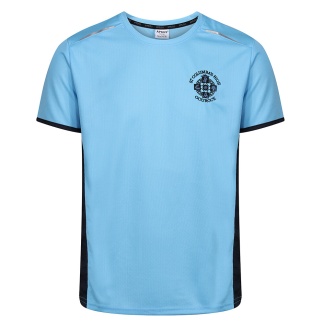 St Columbas High PE T-Shirt for S4-S6 Pupils, St Columba's High