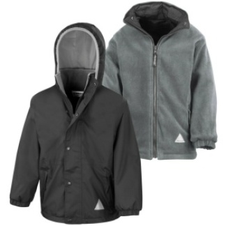 Heavy Rain Jacket (Fleece lined), Jackets, Gloves + Hats