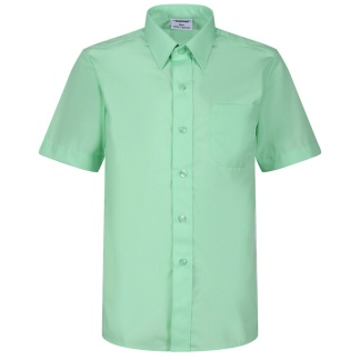Short Sleeve Twin Pack of Shirts for Boys (Green), Shirts + Blouses, St Marys Primary