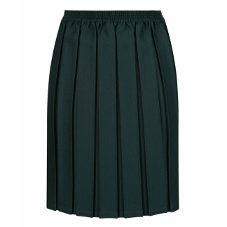 Primary School Box Pleat Skirt (In Bottle Green), Skirts, Girls, St Marys Primary, St Marys Largs