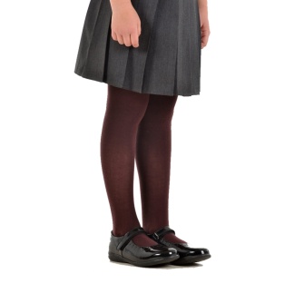 Cotton Tights bx (2 Pair Pack) (Brown), Socks + Tights, St Francis Primary