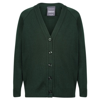 Knitted cardigan (Bottle Green), Knitwear, Girls, Day Wear