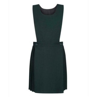 Bib Top Pinafore (In Bottle Green) (RCSWinter), Pinafores, St John's Primary, St Marys Primary, St Marys Largs