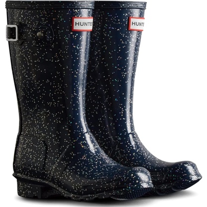 Hunter Wellie Glitter, Girls (Infants 6 to 2), Girls (3 to 6), Ladies Boots, Kids Boots